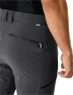 VAUDE Men's Farley Stretch T-Zip Pants III - Zipp-Off Hose -Ice Break Men 42641 010 d 2