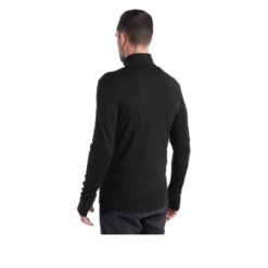 ICEBREAKER Quantum III LS Zip Men - Wolljacke -Ice Break Men Icebreaker Men Quantum III LS Zip BLACK 0A56FP001 3