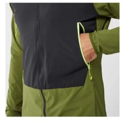 MILLET Fusion XCS Hoodie Men - Softshelljacke -Ice Break Men Millet Fusion XCS Hoodie M Fern Noir3