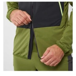 MILLET Fusion XCS Hoodie Men - Softshelljacke -Ice Break Men Millet Fusion XCS Hoodie M Fern Noir4