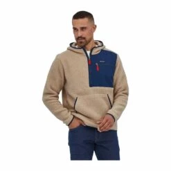 PATAGONIA Retro Pile P/O Men - Fleecepullover 6 PATAGONIA Retro Pile P/O Men - Fleecepullover -Ice Break Men Patagonia Retro Pile P O Men 22790 ORTN Oar Tan 2202 2