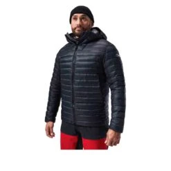 BERGHAUSMTN Seeker Down Hoody Men- Daunenjacke -Ice Break Men SEEKER20MW20DOWN20HOODY20 blackblack4 A001227BP6 X2