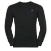 ODLO Bl Top Crew Neck L/s Active Warm Eco Men - Funktionsshirt 1 ODLO Bl Top Crew Neck L/s Active Warm Eco Men - Funktionsshirt -Ice Break Men bl top crew neck active warm eco men black 2