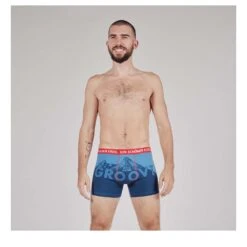 EIN SCHÖNER FLECK ERDE Boxershorts Der Watzmann Groovt Men – Unterwäsche -Ice Break Men boxer watzmann himmelblau 2