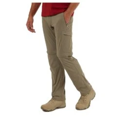CRAGHOPPERS NosiLife Pro Convertible Trousers Men - Trekkinghose -Ice Break Men craghoppers nosilife pro conv trs m pebble 2101 2