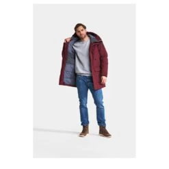 DIDRIKSONS Drew Parka 3 Men - Parka -Ice Break Men didriksons drew m parka 3 anemon red 1902 5