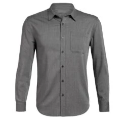 ICEBREAKER Compass Flannel LS Shirt Men - Hemd
