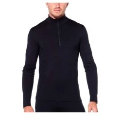ICEBREAKER 200 Oasis LS Half Zip Men - Zip Pullover -Ice Break Men icebreaker m 200 oasis ls half zip black 2102 2