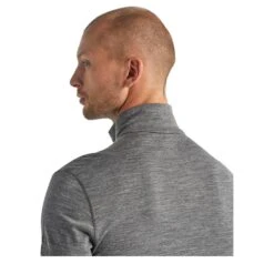 ICEBREAKER 200 Oasis LS Half Zip Men - Zip Pullover -Ice Break Men icebreaker m 200 oasis ls half zip gritstone hthr 013 2101 5