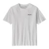 PATAGONIA P-6 Mission Organic T-Shirt Men - T-Shirt -Ice Break Men patagonia ms p 6 mission organic t shirt 37529 whi white 2301 1