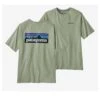 PATAGONIA P-6 Logo Responsibili-Tee Men - Kurzarmshirt 2 PATAGONIA P-6 Logo Responsibili-Tee Men - Kurzarmshirt -Ice Break Men patagonia responsibilitee shirt salvia green