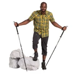 VAUDE Farley Capri Pants II Men - Wanderhose -Ice Break Men vaude mens farley capri pants ii black2