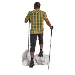 VAUDE Farley Capri Pants II Men - Wanderhose -Ice Break Men vaude mens farley capri pants ii black3