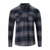 WHISTLER Jamba Flannel Shirt Men - Langarmhemd -Ice Break Men whistler jamba m flannel shirt w221119 2135 dark denim 1