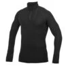 WOOLPOWER Lite Zip Turtleneck - Funktionsshirt -Ice Break Men woolpower lite ip turtleneck langarmshirt funktionswaesche black